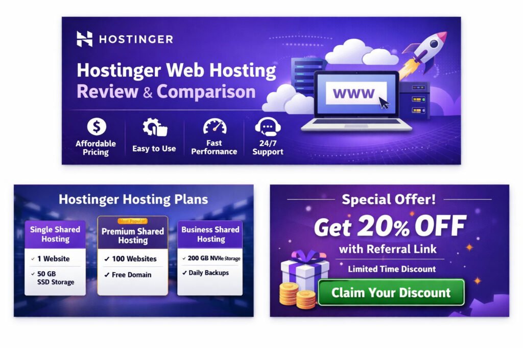 Hostinger Web Hosting Review and Plan Comparison
