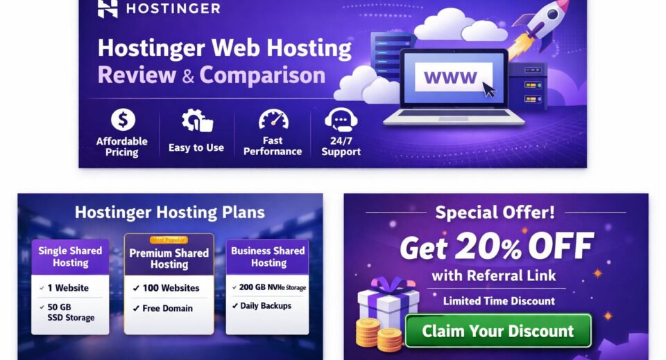 Hostinger Web Hosting Review and Plan Comparison